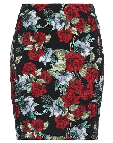 MARCIANO by GUESS Mini skirt Black 76% Polyester, 22% Cotton, 2% Elastane