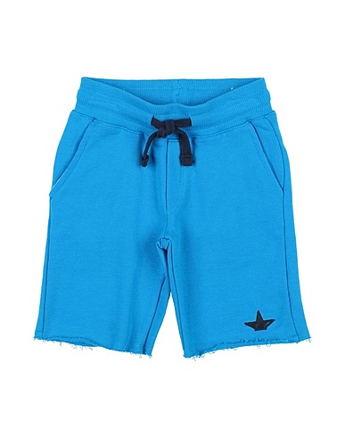 MACCHIA J Shorts & Bermuda Azure 100% Cotton