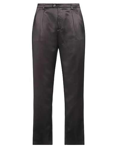 SAINT LAURENT Casual trouser Black 74% Silk, 26% Wool