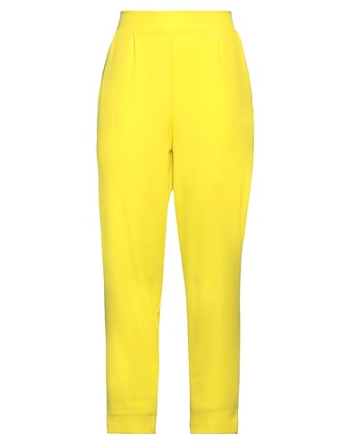 SISTE'S Pantalone Giallo 95% Poliestere, 5% Elastan