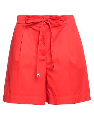 KARTIKA Shorts & Bermuda Red 66% Cotton, 31% Polyamide, 3% Elastane