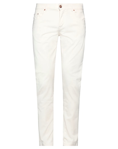 CAMOUFLAGE AR AND J. 5-pocket Cream 98% Cotton, 2% Elastane