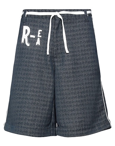 EMPORIO ARMANI Shorts & Bermuda Midnight blue 100% Polyester, Polyamide