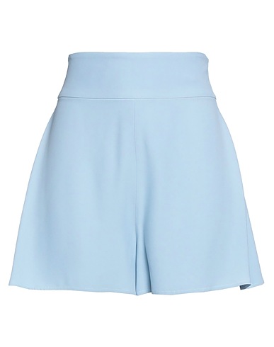 FEDERICA TOSI Shorts & Bermudas Hellblau 50% Acetat, 50% Viskose