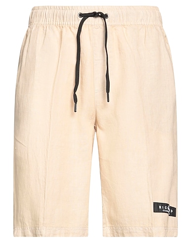 JOHN RICHMOND Shorts & Bermuda Sand 100% Linen