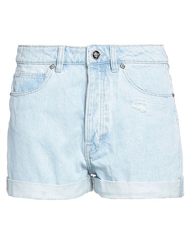 JOHN RICHMOND Denim shorts Blue 100% Cotton