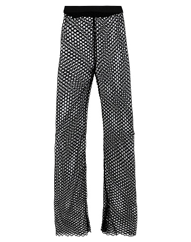 HERON PRESTON Casual pants Black 98% Polyamide, 2% Elastane