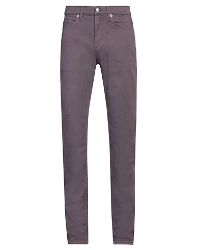 ZADIG&VOLTAIRE Denim trousers Mauve 98% Cotton, 2% Elastane