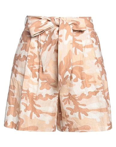 THE ANDAMANE Shorts & Bermuda Light brown 55% Linen, 45% Viscose