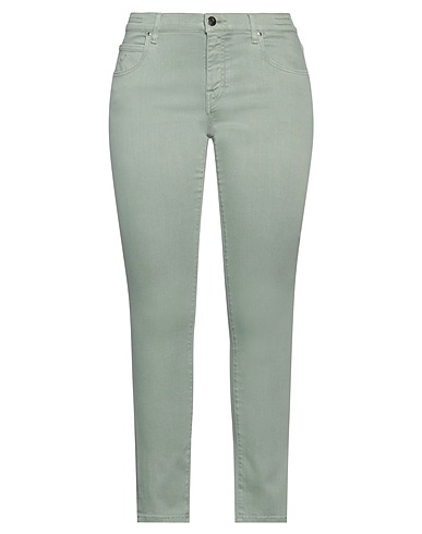 JACOB COHЁN Pantaloni jeans Verde salvia 63% Lyocell, 30% Cotone, 5% Poliestere, 2% Elastan