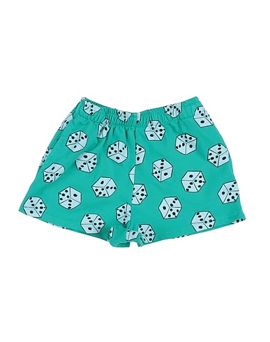 WEEKEND HOUSE KIDS Shorts & Bermuda Green 96% Organic cotton, 4% Elastane