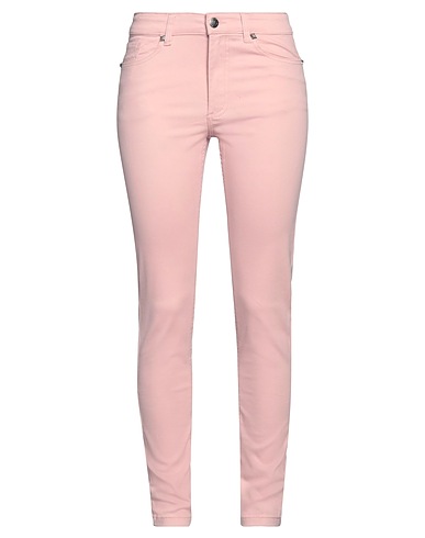 JOHN RICHMOND Denim trousers Pink 85% Cotton, 11% Polyester, 4% Elastane