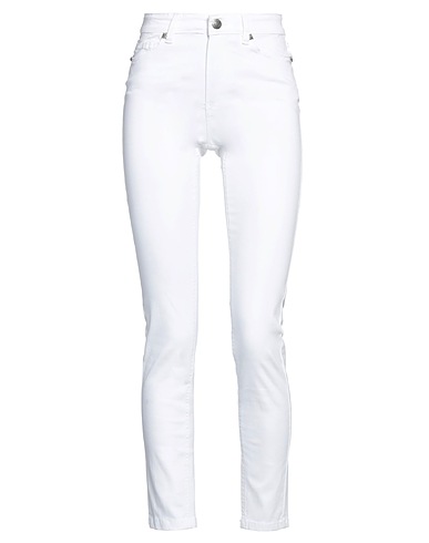 JOHN RICHMOND Denim trousers White 85% Cotton, 11% Polyester, 4% Elastane