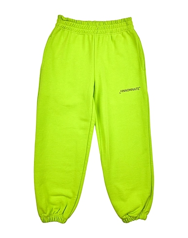 HINNOMINATE スウェットパンツ ライムグリーン コットン 100%