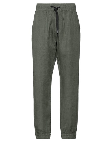 JOHN RICHMOND Casual trouser Military green 100% Linen