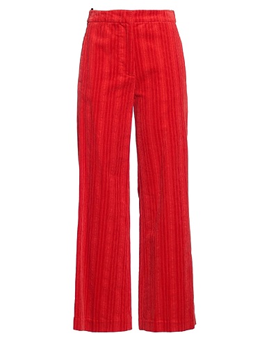 TELA Casual trouser Red 100% Cotton