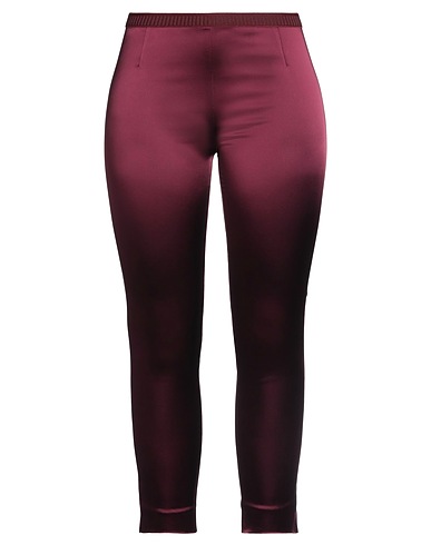 MANTOVANI Casual trouser Plum 52% Polyester, 45% Cotton, 3% Lycra®