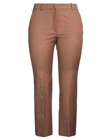 CAPPELLINI by PESERICO Casual trouser Light brown 98% Cotton, 2% Elastane