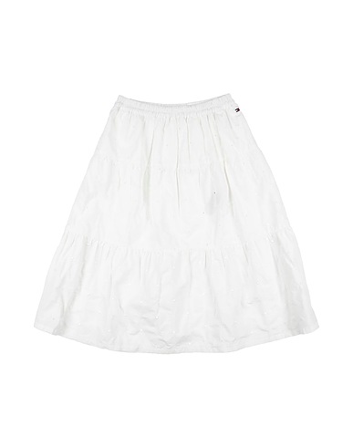 TOMMY HILFIGER Skirt White 100% Cotton