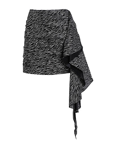 JUST CAVALLI Mini skirt Black 100% Polyester