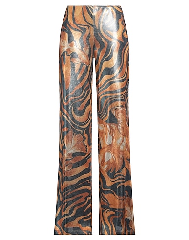 ALBERTA FERRETTI Casual pants ATHLEISURE PLATINO 94% Polyester, 6% Elastane