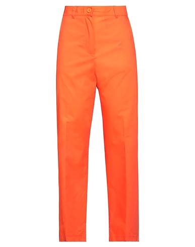 DIANA GALLESI Casual trouser Orange 100% Cotton