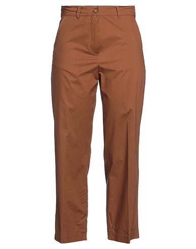 DIANA GALLESI Pantalone Marrone 100% Cotone