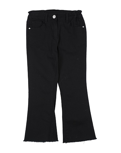 MANILA GRACE Casual trouser Black 97% Cotton, 3% Elastane