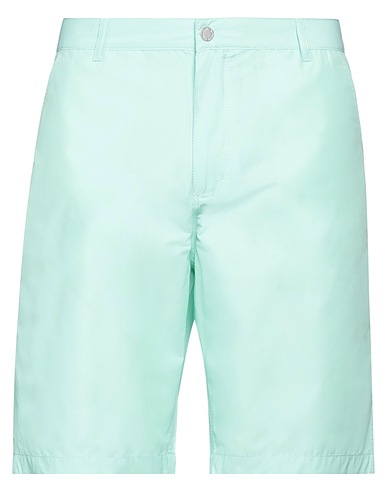 MAISON KITSUNÉ Shorts & Bermuda Verde chiaro 51% Poliammide, 49% Cotone