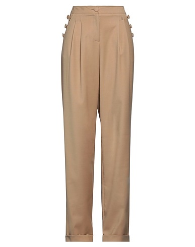 GALLIANO Pantalone Sabbia 54% Poliestere, 44% Lana Vergine, 2% Elastan