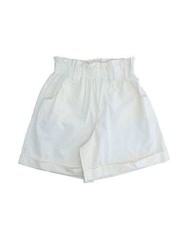 ILLUDIA Shorts & Bermuda Ivory 100% Cotton