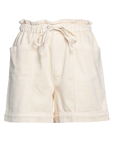 GARCIA Shorts & Bermuda Cream 50% Lyocell, 50% Cotton