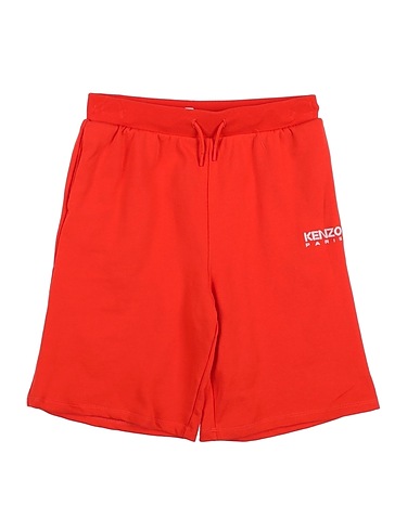 KENZO KIDS Shorts & Bermuda Orange 95% Cotton, 5% Elastane