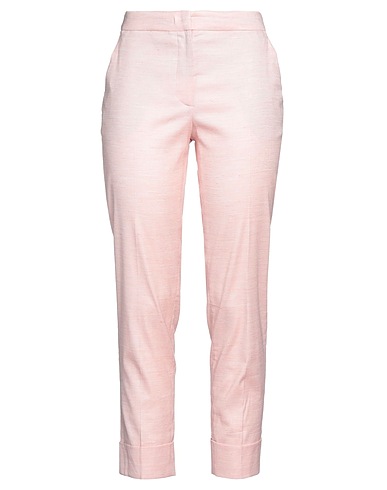 PT Torino Casual trouser Light pink 70% Cotton, 16% Viscose, 6% Silk, 6% Polyamide, 2% Elastane