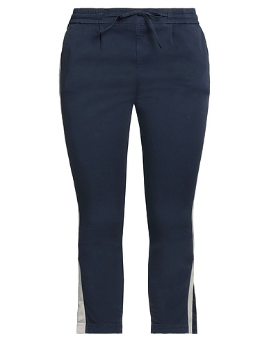 BARBA Napoli Casual trouser Navy blue 97% Cotton, 3% Elastane