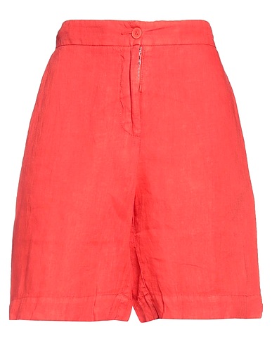 BELLWOOD Shorts & Bermuda Rosso 100% Lino