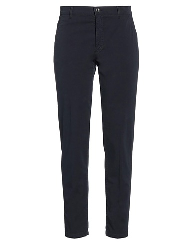 DIANA GALLESI Casual trouser Midnight blue 96% Cotton, 4% Elastane