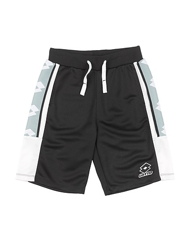 LOTTO Shorts & Bermuda Black 90% Polyester, 10% Elastane