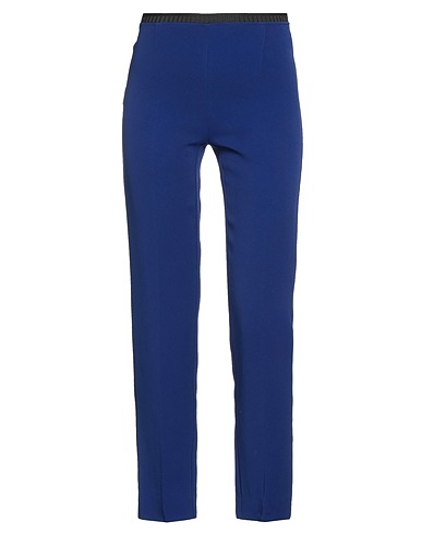 ROSE & LINI Casual trouser Blue 50% Acetate, 47% Viscose, 3% Lycra®
