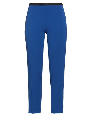 ROSE & LINI Casual trouser Bright blue 50% Acetate, 47% Viscose, 3% Lycra®