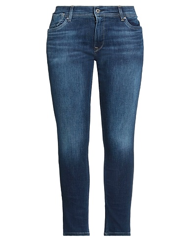 PEPE JEANS Denim pants Blue 82% Cotton, 8% Polyester, 8% Viscose, 2% Elastane