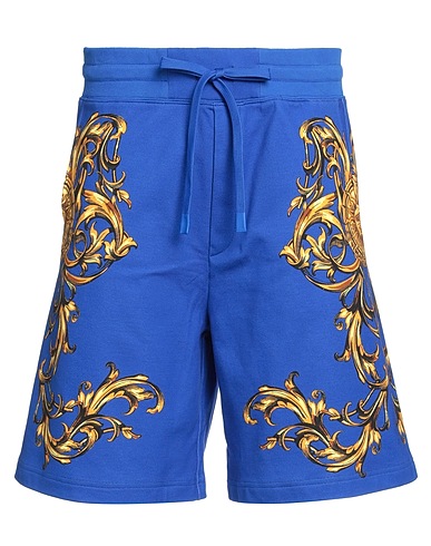 VERSACE JEANS COUTURE Shorts & Bermuda Blue 100% Cotton
