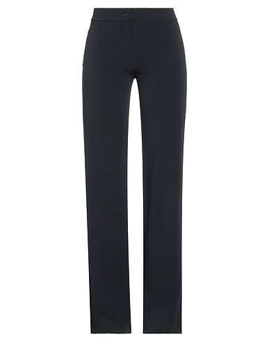 MANTOVANI Casual trouser Black 90% Polyester, 10% Lycra®
