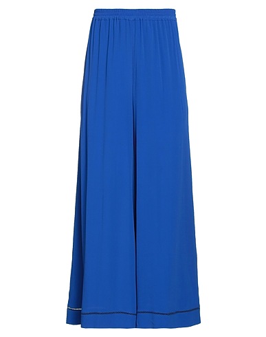 SUOLI Pantalone Blu 83% Acetato, 17% Seta