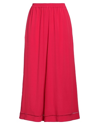 SUOLI Pantalone Mattone 83% Acetato, 17% Seta