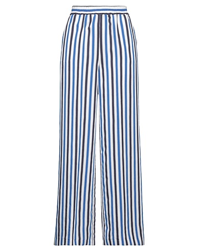 SUOLI Casual trouser Blue 90% Viscose, 10% Polyester