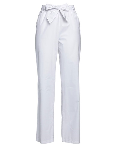 BELLWOOD Casual trouser White 100% Cotton
