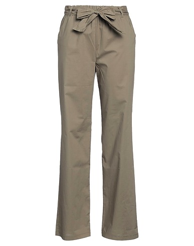 BELLWOOD Casual trouser Military green 100% Cotton