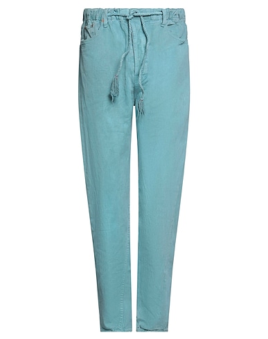 DR. COLLECTORS Denim trousers Pastel blue 100% Cotton