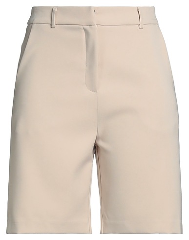 NO SECRETS Shorts & Bermuda Beige 95% Polyester, 5% Elastane